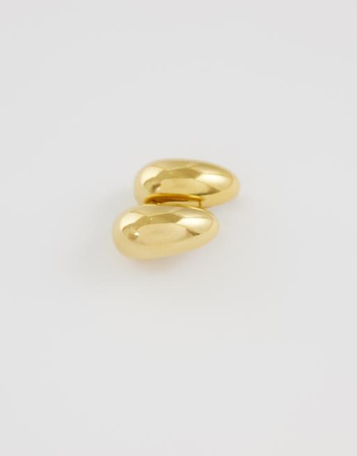 Lost Souls – Droppformade örhängen i 18k guldpläterat, rostfritt stål, 3 av 4