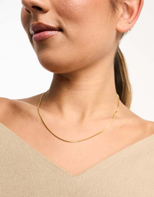 Lost Souls - Fin collier chaîne en acier inoxydable - Doré, 2 de 4