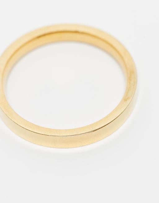 Lost Souls – Flacher Bandring mit 18-Karat-Vergoldung, 3 mm, 3 von 3