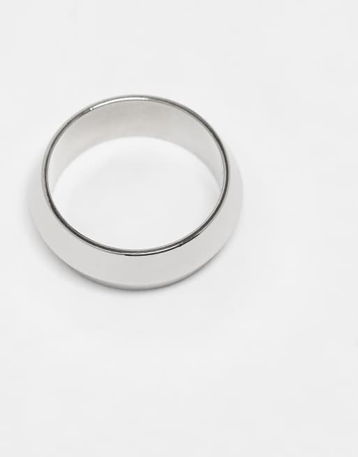 Lost Souls – Geometrischer Bandring aus Edelstahl , 2 von 3