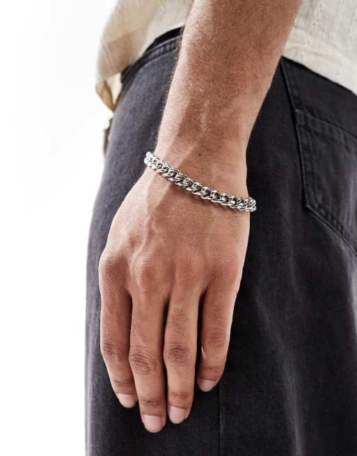 Lost Souls heavy weight chain  bracelet with watch closure in stainless steel, 3 of 3