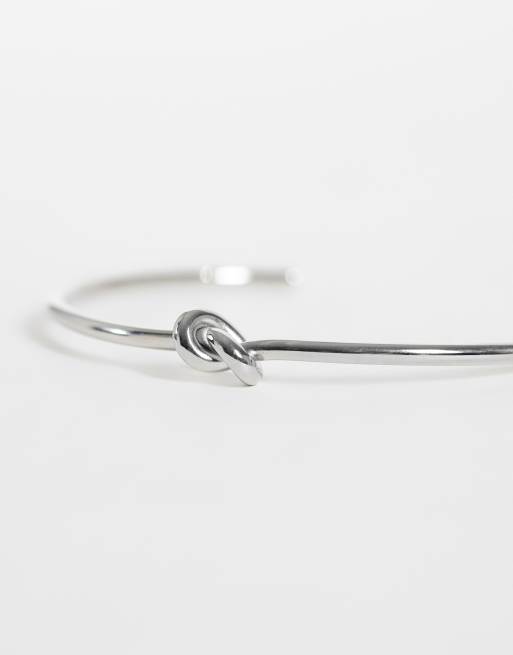 Lost Souls knot cuff in stainless steel, 2 of 3