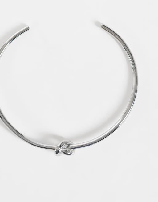 Lost Souls knot cuff in stainless steel, 3 of 3