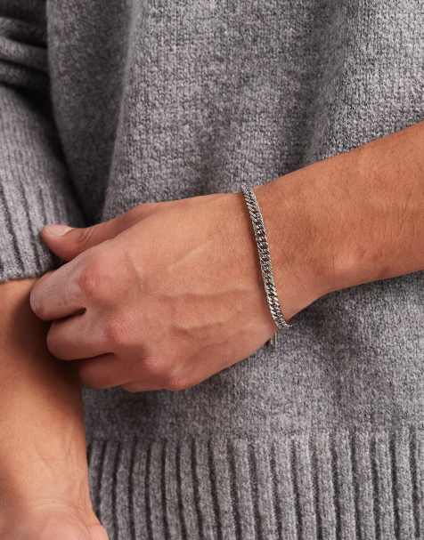 Lost souls Link chain bracelet  in stainless steel - view 1