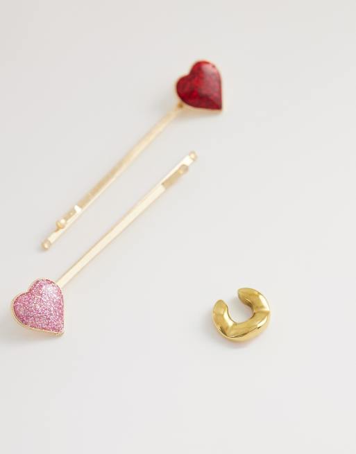 Lost souls molten effect ear cuff in 18ct gold plated stainless steel, 2 of 4