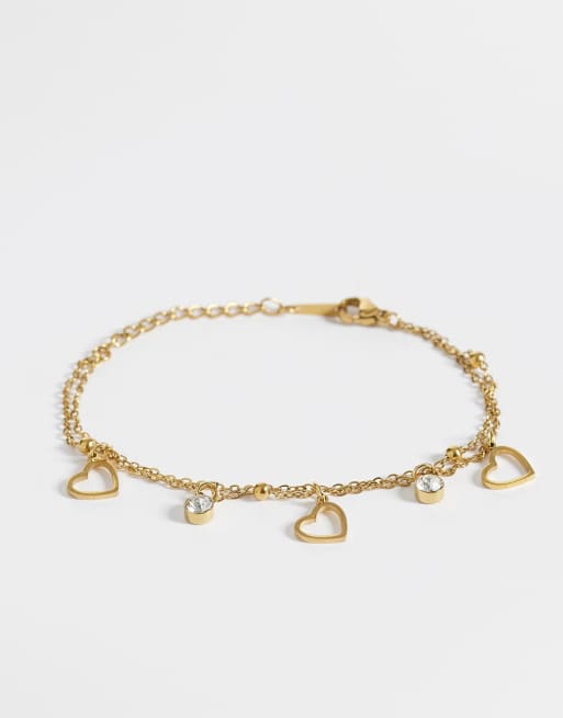 Women's Stainless Steel Multi-Layer Adjustable Bracelet / Ankle Chain – Simple Charm