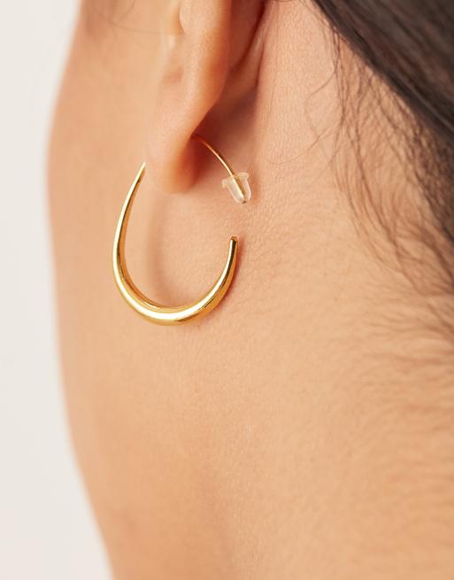 Lost Souls - Orecchini in acciaio inossidabile placcati in oro 18 k, 3 di 3