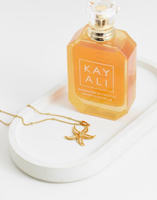 Lost Souls pearlised starfish necklace in 18K gold plated stainless steel, 2 of 4