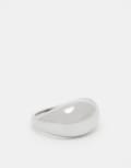 [LOST SOULS] Lost Souls stainless steel chunky dome ring in silver S-M SILVER