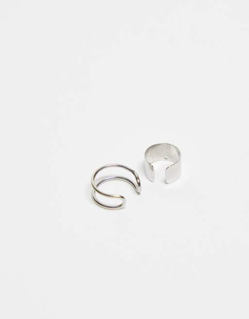 Stainless steel on sale ear cuff