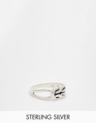 Lost Souls sterling silver knot ring