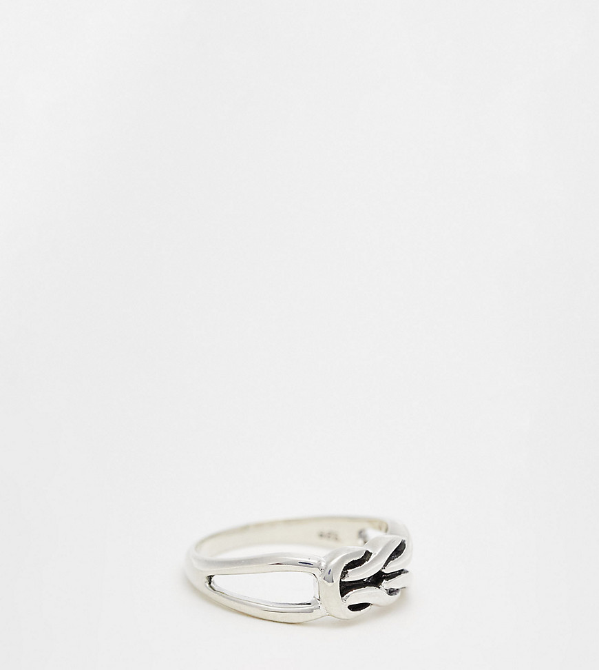 Lost Souls sterling silver knot ring