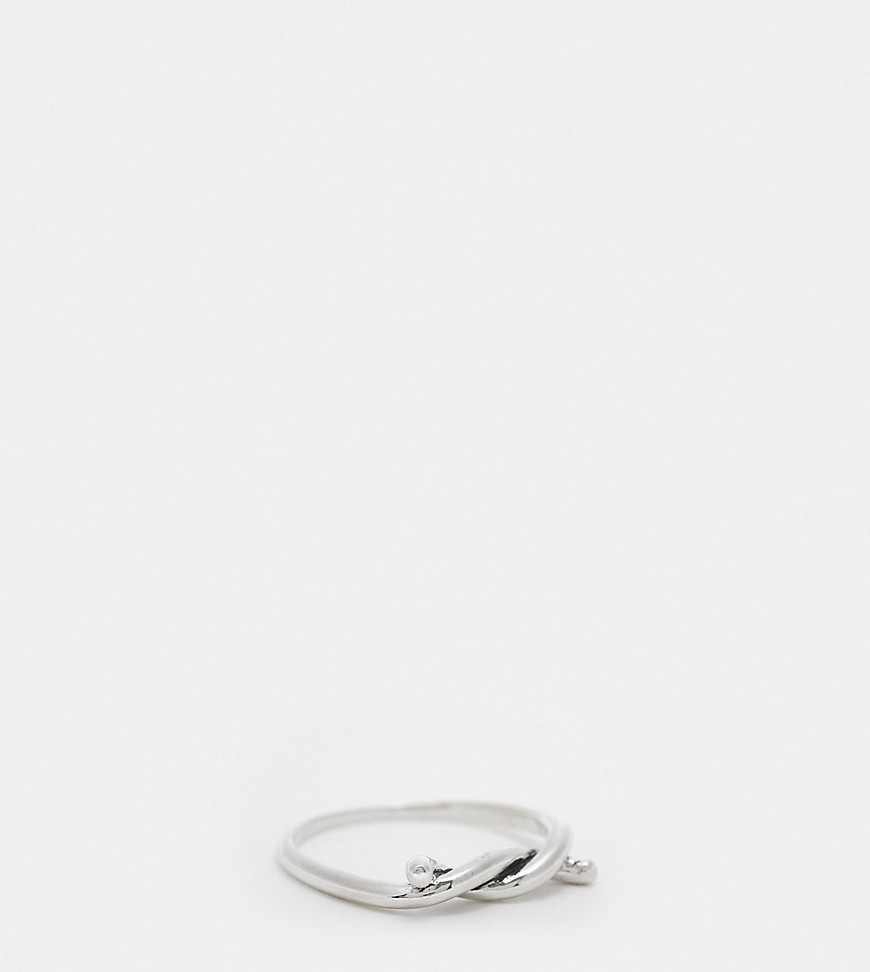 Lost Souls sterling silver knot ring