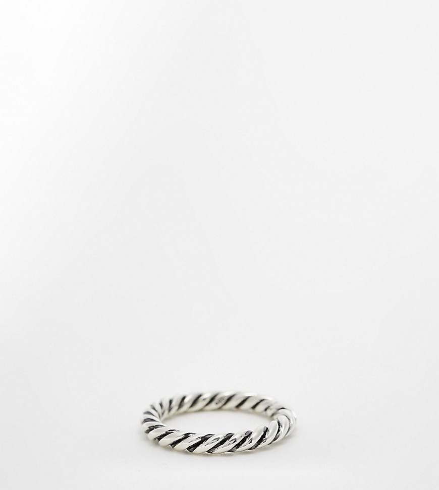 Lost Souls sterling silver twisted ring
