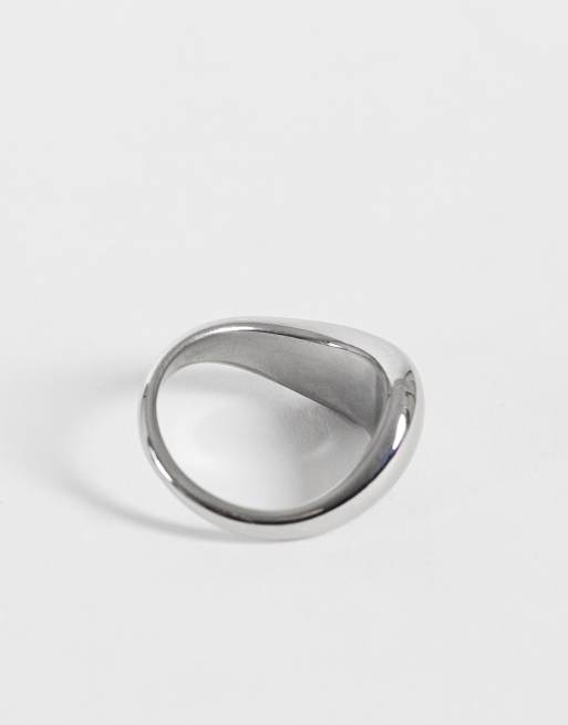 Lost Souls wavy ring in stainless steel, 3 of 3