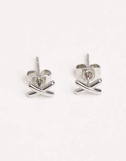 Lost souls X studs  in stainless steel , 2 of 3