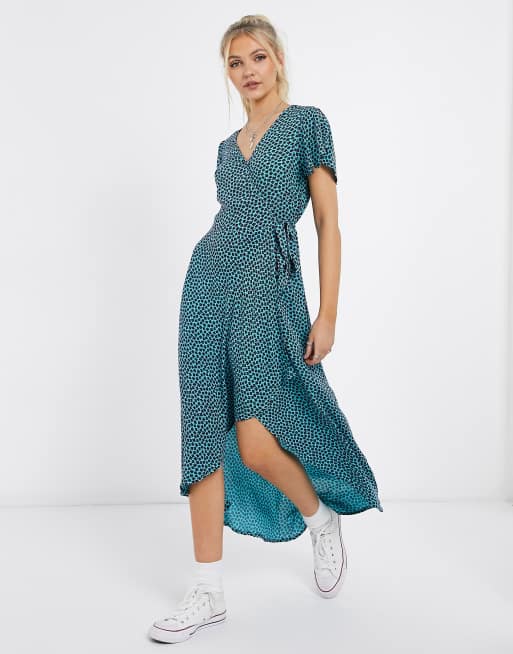 Lottie And Holly - Vestito a portafoglio a pois, 4 di 4