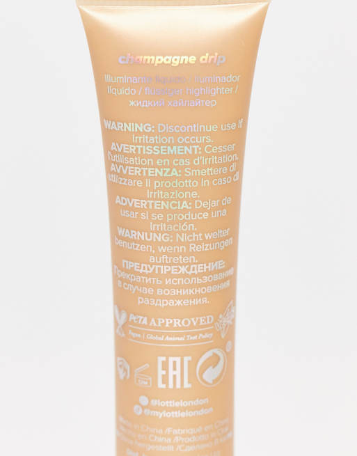Lottie London Cheeky Glow Illuminating Wand - Champ Drip, 3 of 4