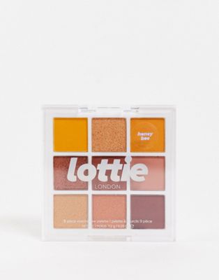Lottie London – Lidschatten-Palette – Honey Bee-Mehrfarbig