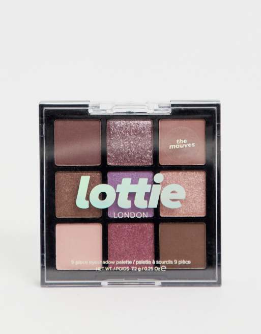 Lottie London – Lottie Palette – Ögonskuggspalett – The Mauves