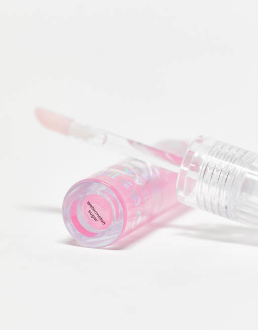 Lottie London - Oil Slick Lip Gloss - Lipgloss in 'Watermelon Sugar', 2 van 4