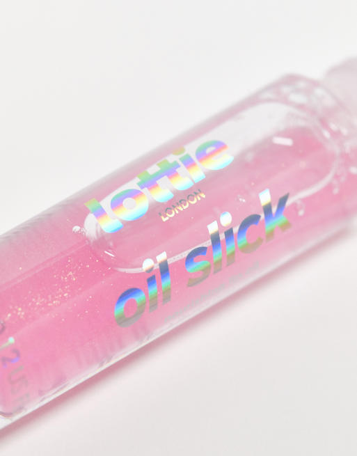 Lottie London - Oil Slick Lip Gloss - Lipgloss in 'Watermelon Sugar', 4 van 4