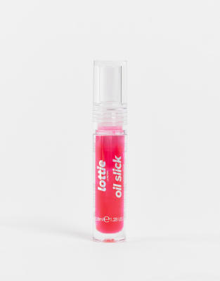 Lottie Lottie London Oil Slick Lip Gloss - Strawberry Dreams-Red