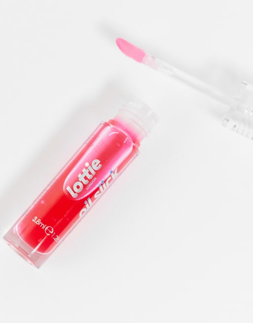 Lottie London - Oil Slick - Lucidalabbra color Strawberry Dreams, 3 di 4