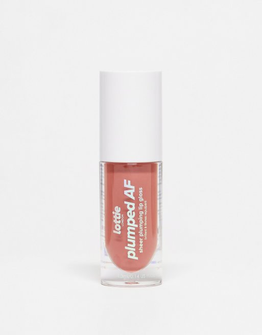 Lottie London – Plumped AF – Lipgloss in der Farbe In The Nude