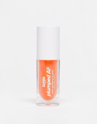 Lottie London - Plumped AF - Lipgloss in der Farbe Peach Please-Orange