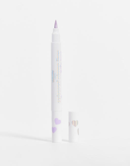 Lottie London - Pride 365 - Eye-liner tampon - Lilas avec motif cœur