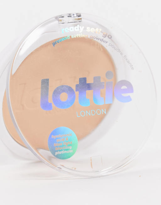 Lottie London  Ready Set Go Pressed Powder - Warm Translucent, 2 of 4