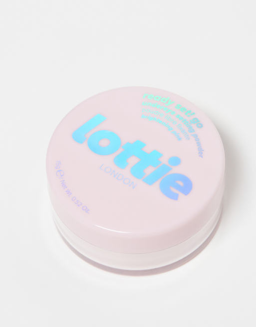 Lottie London Ready Set! Go Setting Powder - Brightening Pink, 4 of 4