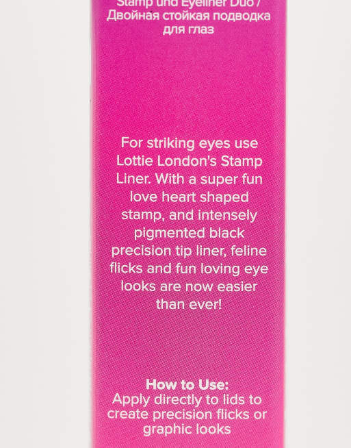 Lottie - London Stamp Liner: Love Edition - Eyeliner con timbro a forma di cuore, 3 di 4