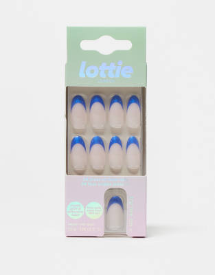 Lottie Lottie London Stay Press'd False Nails - Chromatic Blues