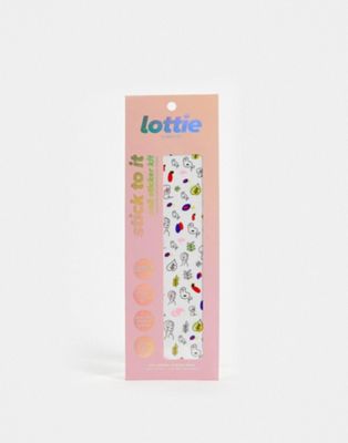 Lottie London Stick To It Nail Stickers - Abstract