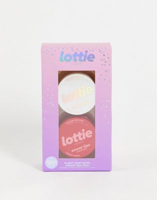 Lottie London Sweet Lips Lip Balm Duo (save 20%)