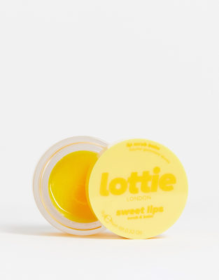 Lottie London - Sweet Lips Mango Sorbet - Lippenbalsam und Peeling-Gelb