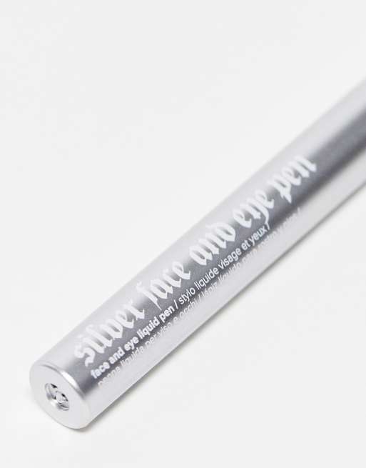Lottie London × Vampire Diaries – Marker do makijażu twarzy i×oczu – Silver, 2 z 4