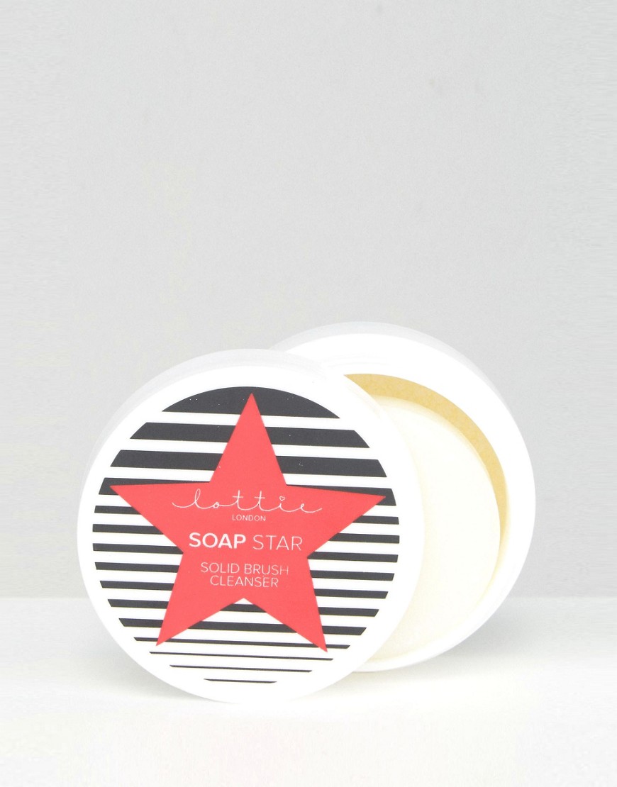 Lottie – Soap Star – Fast tvål med kokosolja och borste-Ingen färg