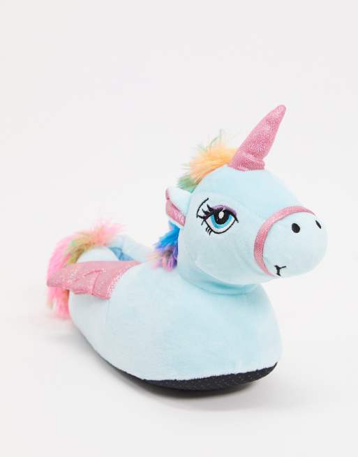 River island unicorn slippers hot sale