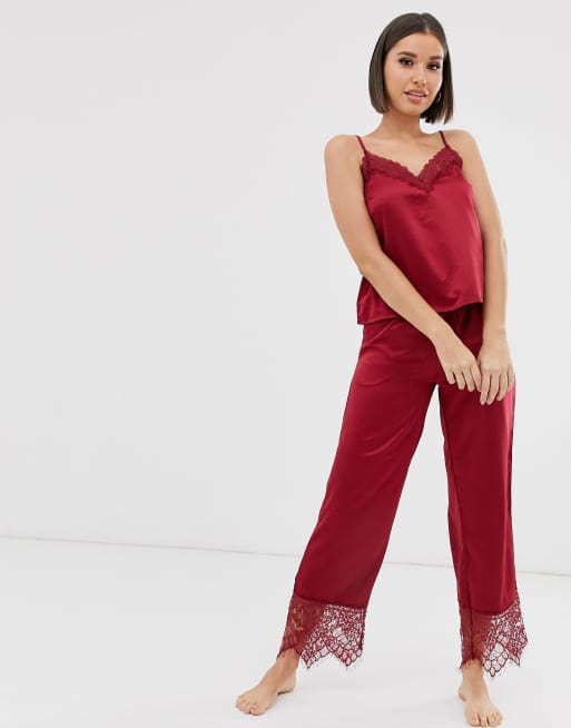 Pyjama Rouge Satin