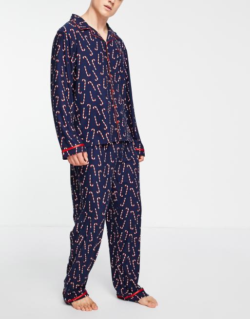 Candy cane christmas online pajamas