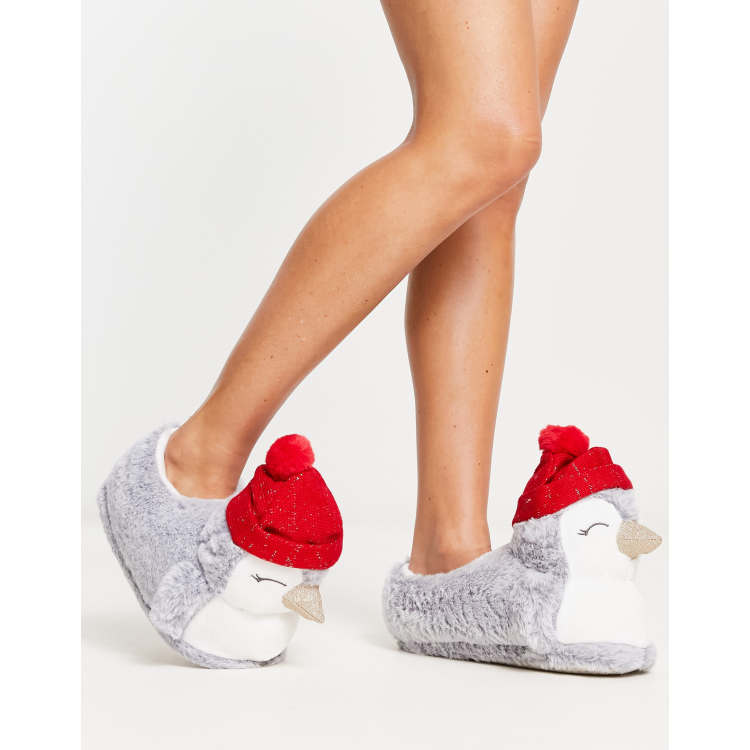 Penguin ladies online slippers