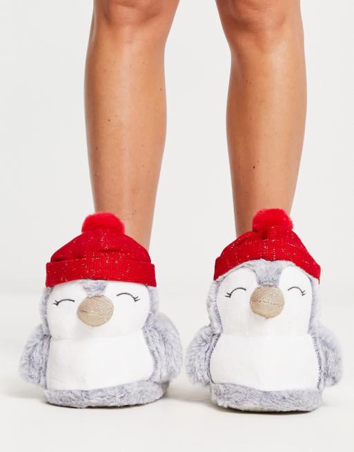 Cute Christmas Animal Slippers - Non-slip Baby Toddler Shoes Socks