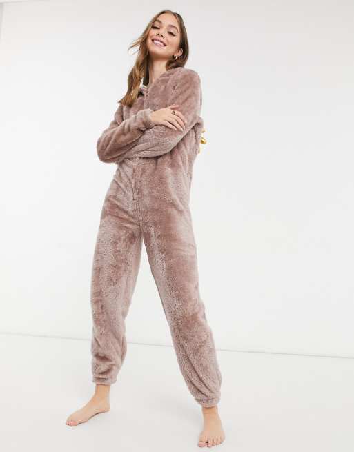 Fluffy discount reindeer onesie