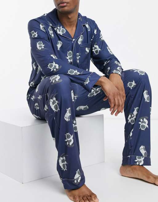 Asos matching christmas online pjs