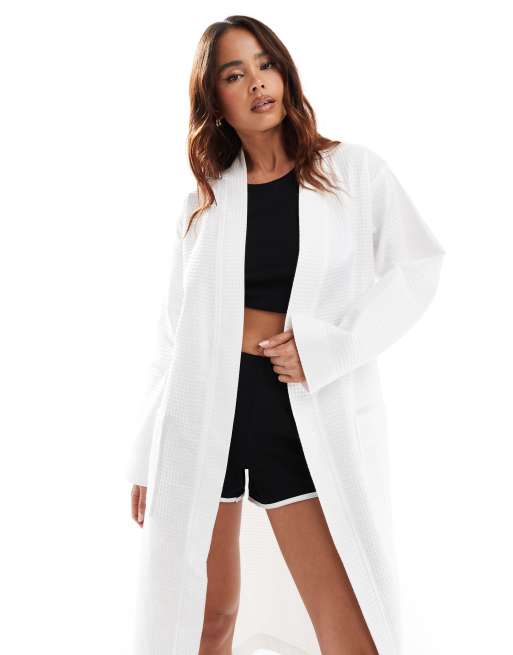 Asos waffle robe best sale