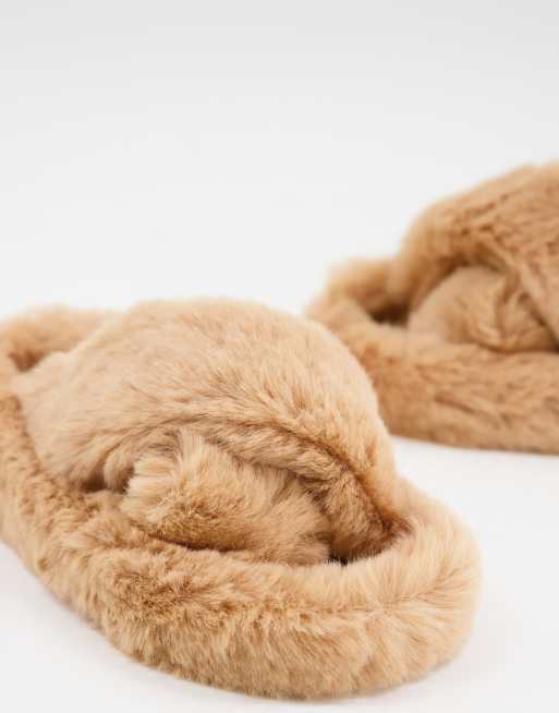 Crossover Sheepskin Mule Slipper