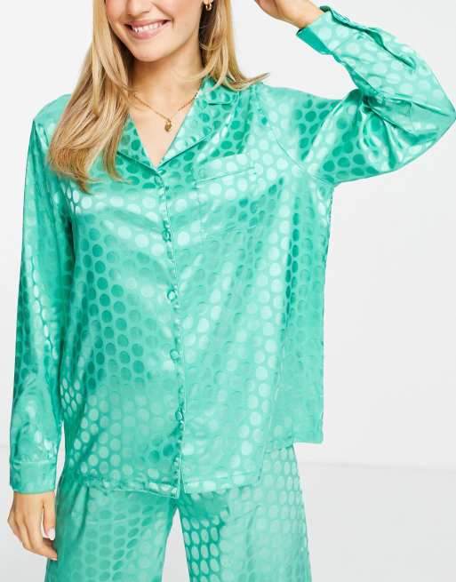 TESSA LV INSPIRED SATIN PJS